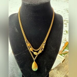 NW GOLD AND SILVER MULTY-LAYER NECKLACE